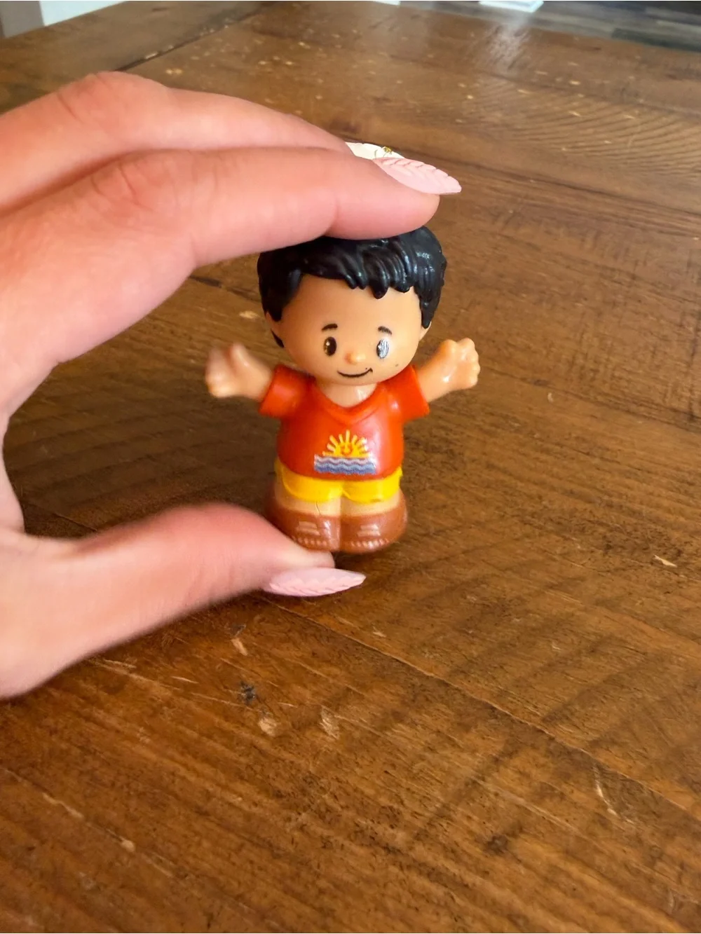 Fisher Price Little People boy sun shirt as is